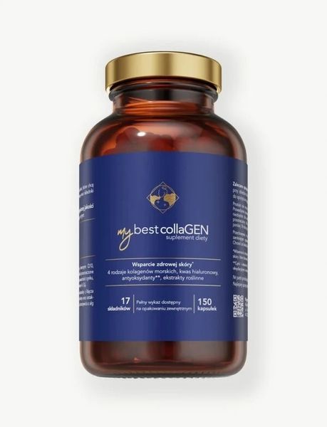 MyBestPharm MyBestCollaGEN Kolagen typu I 150 kapsułek zdjęcie 4