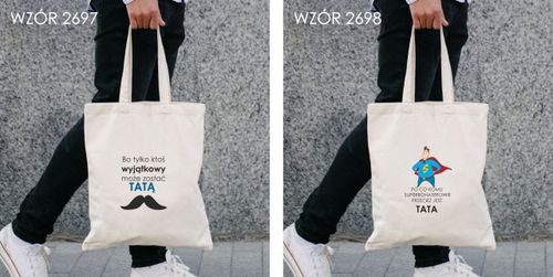 Eko Torba z nadrukiem PREZENT DZIEŃ TATY na Arena.pl