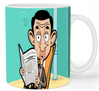 Kubek ceramiczny Jaś Fasola - Mr.Bean