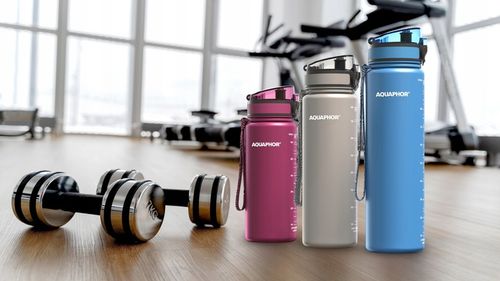 Butelka filtrująca Aquaphor City 800ml, granatowa na Arena.pl