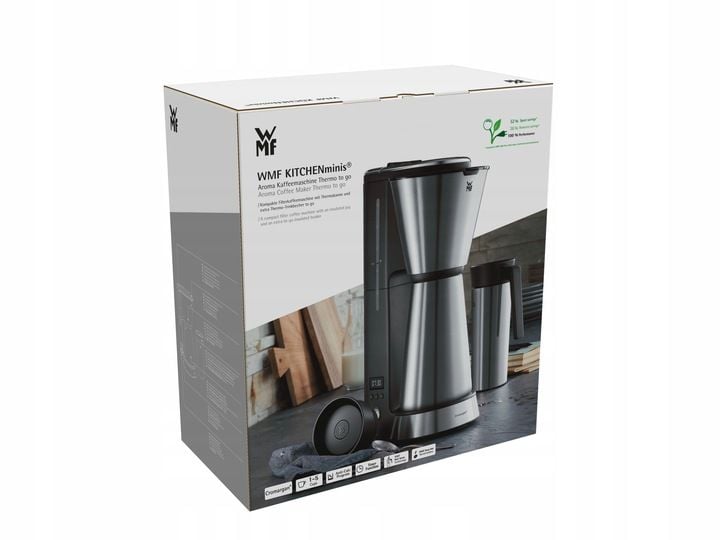 WMF Ekspres przelewowy do kawy Kitchenminis 0,625l stalowy 760W zdjęcie 2