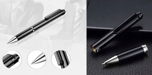 DŁUGOPIS REJESTRATOR SZPIEGOWSKI Z WBUDOWANYM DYKTAFONEM PODSŁUCHEM 16GB na Arena.pl