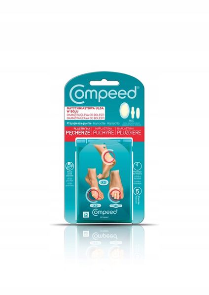 COMPEED plastry na pęcherze odciski mix 5 szt x2 zdjęcie 2
