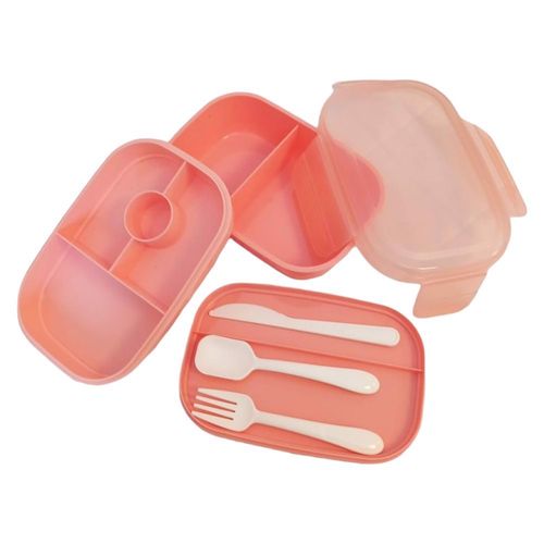 Lunchbox 5 przegródek 1900ML Róż na Arena.pl