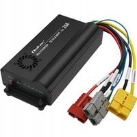 2X Ładowarka DC-DC 12V 25A MPPT Qoltec do LiFePO4 AGM kamper off-grid PV
