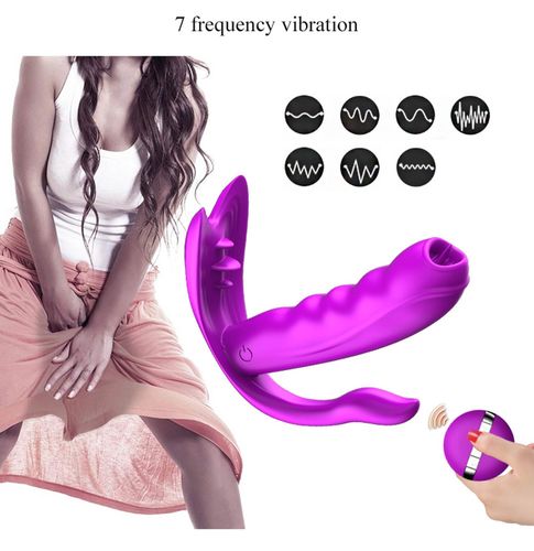 stymulator-silicone panty vibrator usb 7 function / heating na Arena.pl