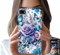 ETUI DO HUAWEI Y5 2018 - KWIECISTE WZORY RÓŻEKWIATKI CASE + SZKŁO