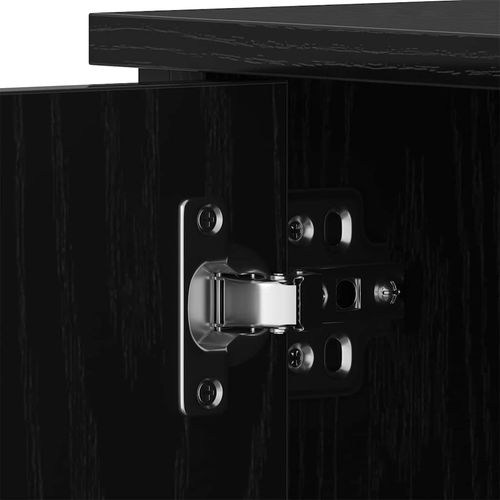 Szafka pod telewizor Czarny dąb 80 x 40 x 50 cm na Arena.pl