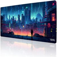 DUŻA PODKŁADKA POD MYSZKĘ Retro Cyberpunk 100x50 TILT XL Dla gracza