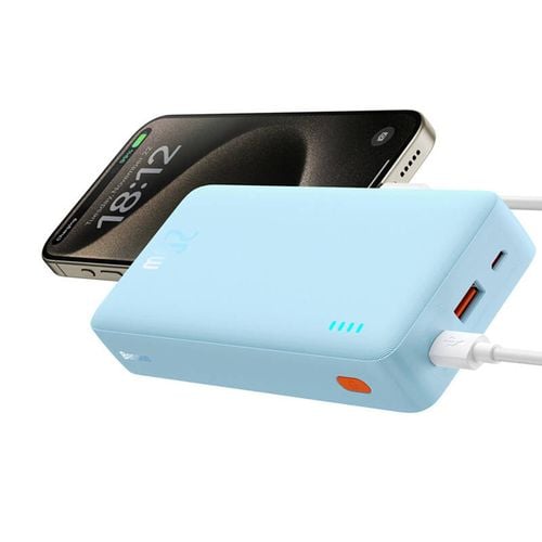 powerbank baseus airpow 20000mah 20w (niebieski) na Arena.pl
