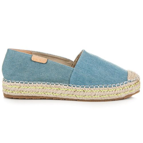 Jeansowe Espadrylki Na Platformie r.39 na Arena.pl