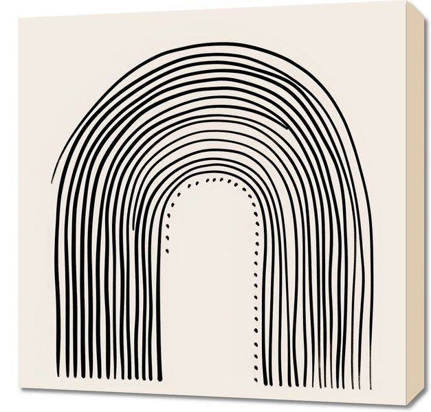 Obraz 60x60cm Symetria Łuku zdjęcie 1