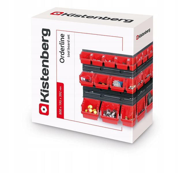 Zestaw pojemników Ordeline KOR1 Tablica narzędziowa zdjęcie 8