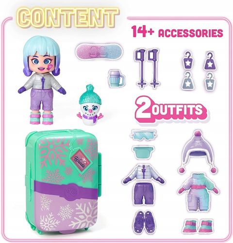 Magicbox KOOKYLOOS S Wanda's Suitcase Walizka WANDY Figurka + Zwierzak na Arena.pl