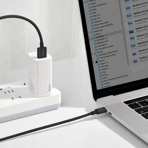 Kabel niktrade USB - USB typ C 2 m czarny na Arena.pl