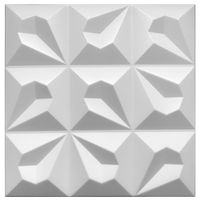 Białe Piankowe Kasetony Sufitowe panele ścienne 3D Tears