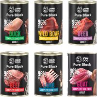 John Dog Pure Black Mix Smaków 6x 400g