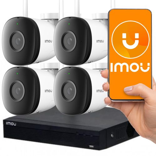 ZESTAW IMOU WI-FI KIT/NVR1104HS-W-S2-CE-1T/4-F22P-0280B na Arena.pl