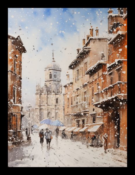 Plakat 15x20cm Urok Starych Miast zdjęcie 2