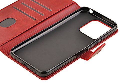 Etui portfel Wallet do Xiaomi Redmi 12C czerwony na Arena.pl