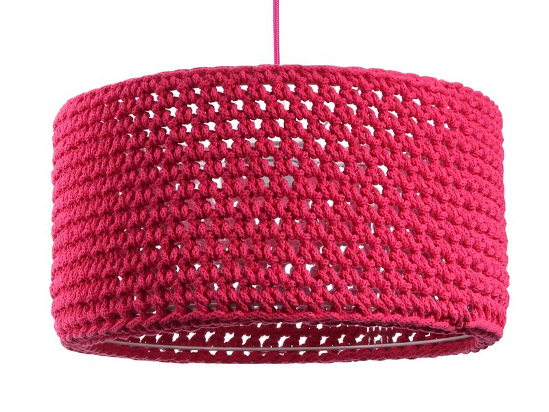 Lampa wisząca COTTON 40 czerwona zdjęcie 1