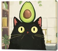 Obraz 100x90cm Awokado Na Głowie