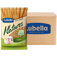 Lubella Natures Paluszki zakręcone z czosnkiem 70 g x 24 sztuki