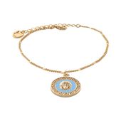 bransoletka z monetką by klaudia nieścior (b25/kn/03/3au)