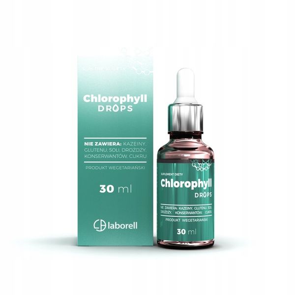 LABORELL CHLOOPHYLL CHLOROFIL DETOX DROPS 30ML zdjęcie 4
