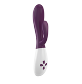 Wibrator Ze Stymulatorem Łechtaczki Ovo K2 Rabbit Blackberry White