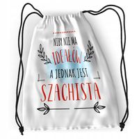 Plecak Dla Szachisty Sportowy Szkolny Worek Torba Z Nadrukiem Ze Zdjęciem