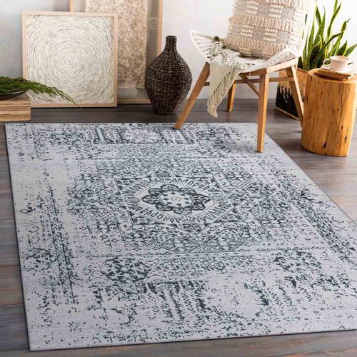 RUG/LU/ARLEN/ROSETTE/WHITE+BLACK/120x170 na Arena.pl