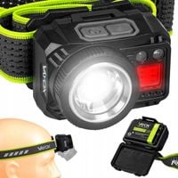 LATARKA CZOŁOWA LED CZOŁÓWKA AKUMULATOROWA MOCNA ZOOM USB C 500lm PRO