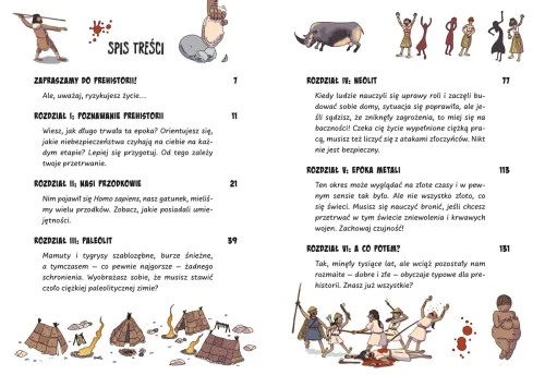 Książka edukacyjna dla dzieci Juan de Aragón - Jak przeżyć w... prehistorii na Arena.pl