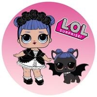 Opłatek na tort LOL Lalki Suprise Postacie