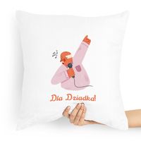 Poduszka Prezent Na Dzień Dziadka Dla Dziadka! Z Nadrukiem Ze Zdjęciem