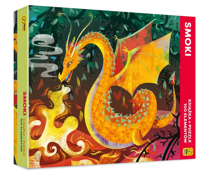 Smoki. Puzzle 100 elementów + książka zdjęcie 1