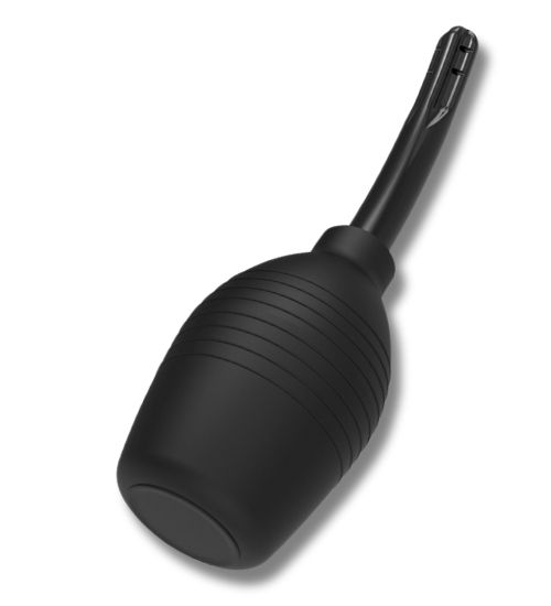 Czarna gruszka analna 310 ml zdjęcie 5