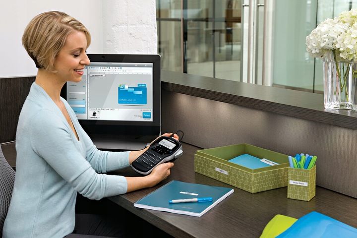 Drukarka etykiet DYMO LabelManager LM280 zestaw walizkowy + 2 taśmy zdjęcie 6