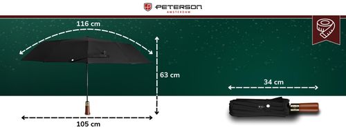 parasolka ptn umb-01t-6089 black na Arena.pl