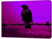 Obraz 90x70cm Sylwetka Tajemnicy