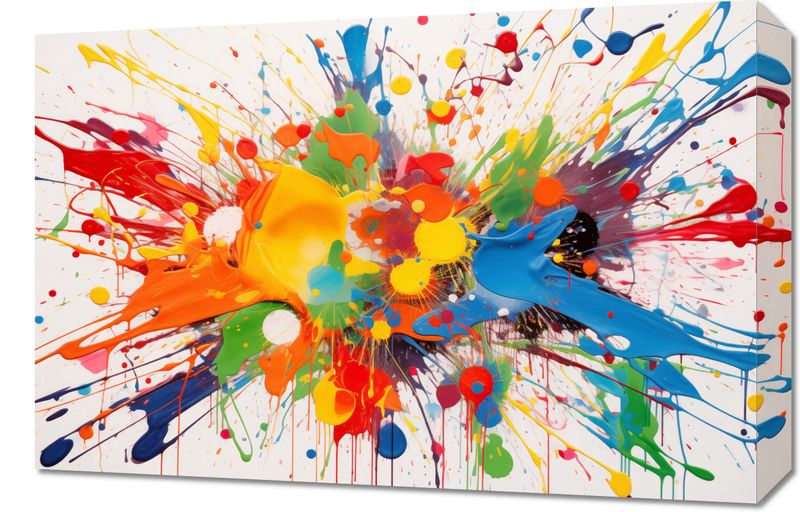 Obraz 60x40cm Eksplozja Kreatywności zdjęcie 1