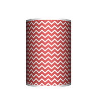 Abażur Tuba - Czerwony zygzak