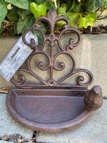 Poidełko Karmnik dla ptaków 17,5x18x10cm żeliwne na Arena.pl