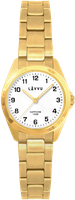 LAVVU Złoty damski tytanowy zegarek EINA z wodoszczelnością 100M