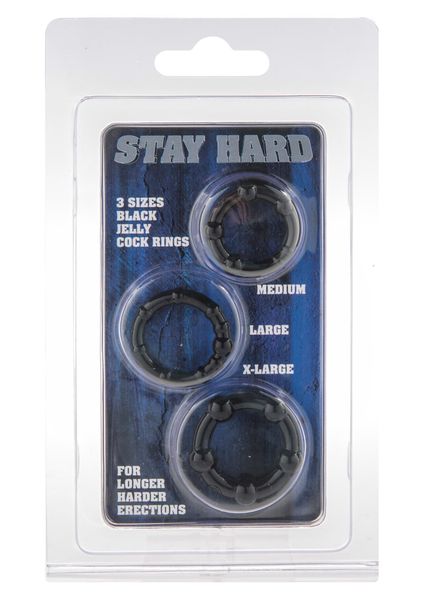 Stay Hard - Three Rings Black zdjęcie 2