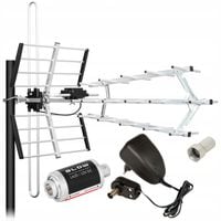 ANTENA TV NAZIEMNEJ KIERUNKOWA DVB-T2 2TV COMBO 4K MUX8 WZMACNIACZ