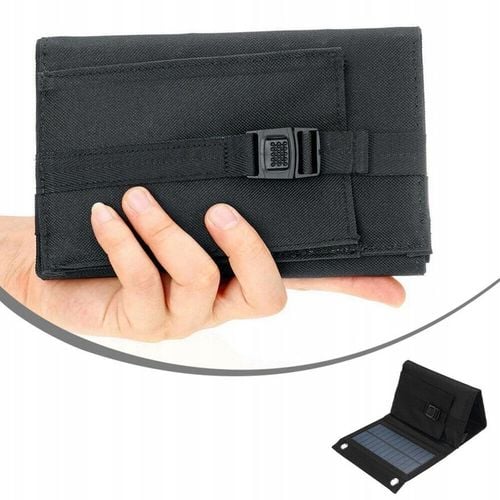 ŁADOWARKA SOLARNA DO TELEFONU 20W SKŁADANY PANEL SŁONECZNY USB IP65 na Arena.pl