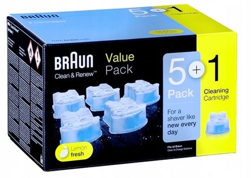 Braun CCR Clean & Renew Lemon Wkład Płyn do czyszczenia Golarek 3 szt na Arena.pl