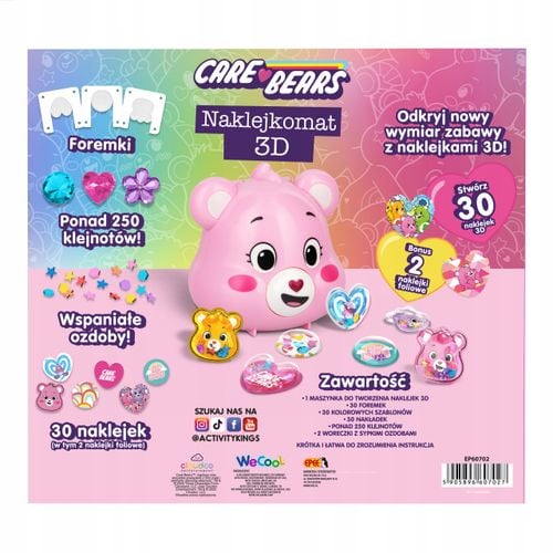 Naklejkomat 3D Care Bears na Arena.pl